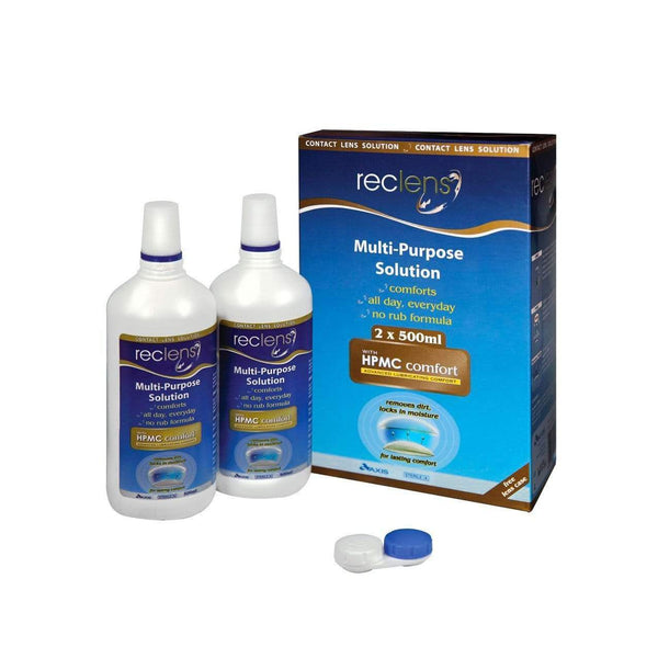 Reclens Eye Washing Solution Aaxis RL MPS Multi Purpose Contact Lens solution