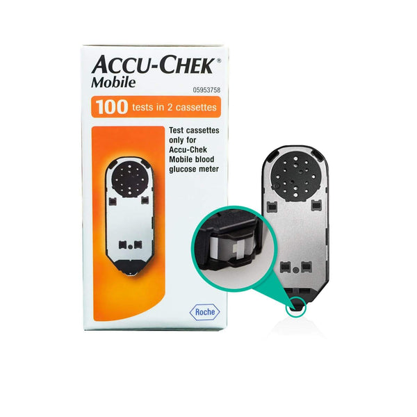 AccuChek Blood Glucose Monitor Accessories Accu-Chek&reg; Mobile Test Cassette
