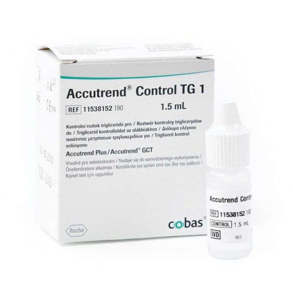 Roche Diagnostics Accutrend TG Triglycerides Control 1