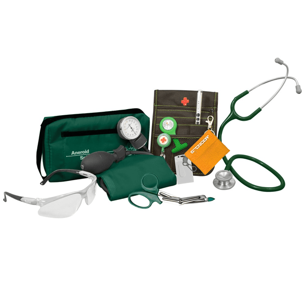 Medshop Paramedic Kits ACU Student Paramedic Kit 1 Green Spirit Traditional Sphyg