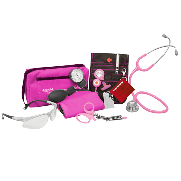 Medshop Paramedic Kits ACU Student Paramedic Kit 1 Pink Spirit Traditional Sphyg