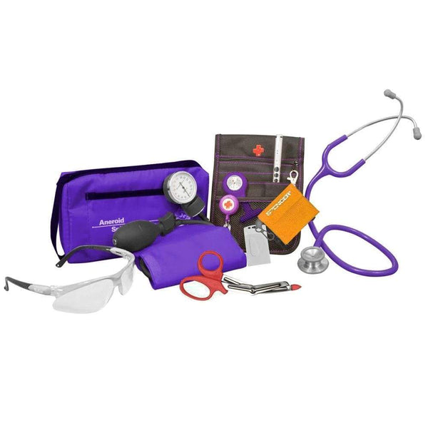 Medshop Paramedic Kits ACU Student Paramedic Kit 1 Purple Spirit Traditional Sphyg