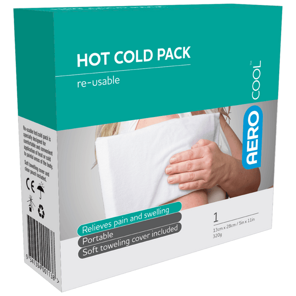 Aero Healthcare Hot Cold Treatments AEROCOOL Reusable Gel Hot Cold Pack 320g