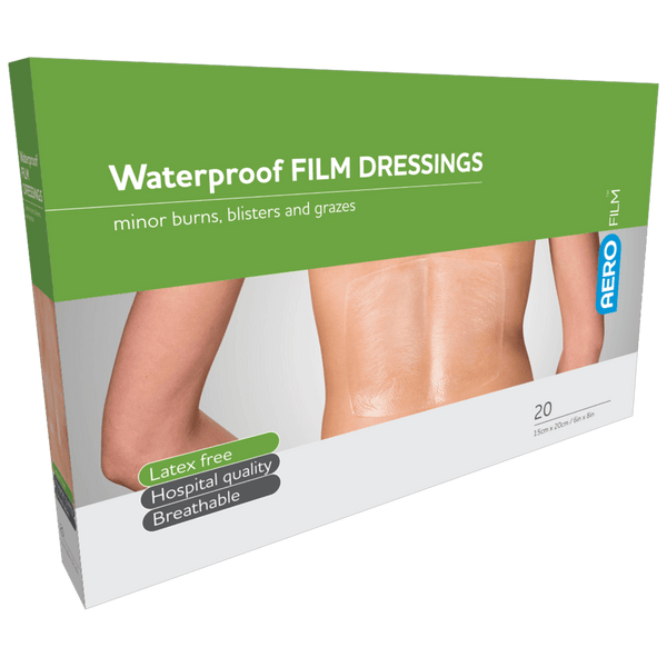 Aero Healthcare Medical Consumables AEROFILM Waterproof Film Dressing 15 x 20cm