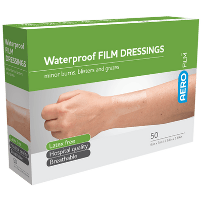 Aero Healthcare Medical Consumables AEROFILM Waterproof Film Dressing 6 x 7cm