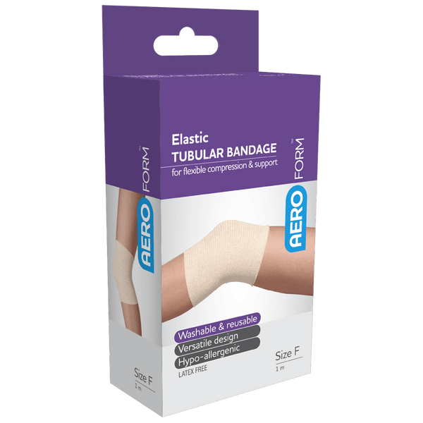 Aero Healthcare Medical Consumables AEROFORM Size F Large Legs Elastic Tubular Bandage 10cm x 1M