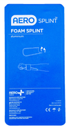 Aero Healthcare Splints Short Flat 22 x 11cm AEROSPLINT Aluminium Foam Immobilisation Splints