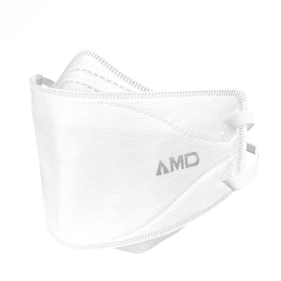 AMD Face Masks Head Strap / White / Large AMD‚Äôs P2 Masks NANO-TECH Respirator