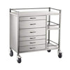 Anaesthetic Trolleys 304 Stainless Steel