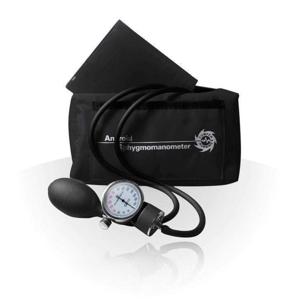 Medshop Hand Held Sphygmomanometers Black Aneroid Sphygmomanometer