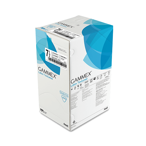 Ansell Latex Gloves 5.5 Ansell GAMMEX Latex Gloves Textured