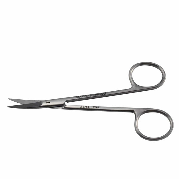 Armo Tissue Scissors 11.5cm / Curved / Standard Armo Iris Scissors