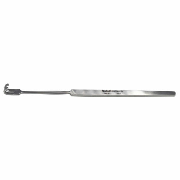 Armo Retractors 16cm / Straight 2 Prong / Blunt Armo Retractor Delicate