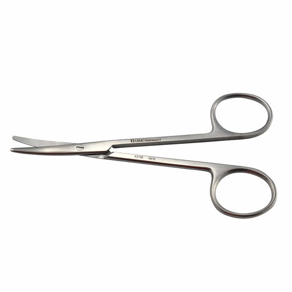 Armo Ophthalmic Instruments 11.5cm / Curved / Fine Armo Strabismus Scissors
