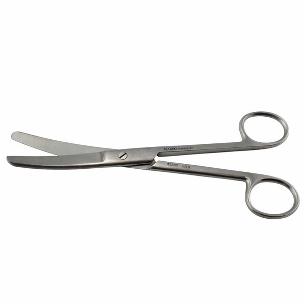 Armo Operating Scissors 18cm / Curved / Blunt/Blunt Armo Surgical Scissors