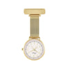 Annie Apple Fob Watches Aurora Blush Pink/Gold Mesh Nurse Fob Watch