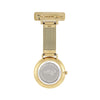 Annie Apple Fob Watches Aurora Blush Pink/Gold Mesh Nurse Fob Watch