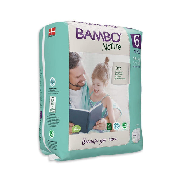 Abena 6 (16kg) Bambo Nature Nappies