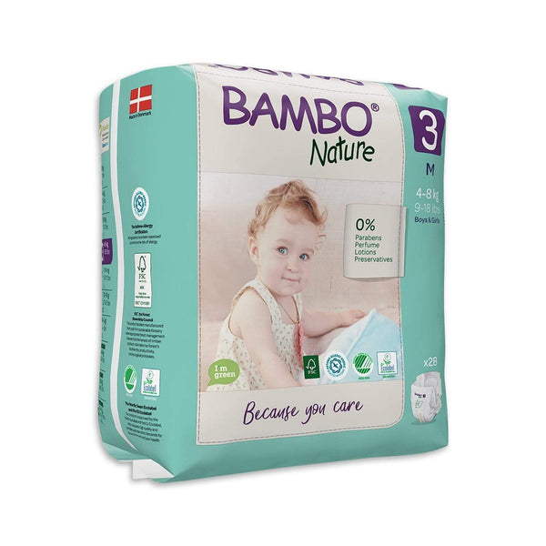 Abena 3 (4-8kg) Bambo Nature Nappies