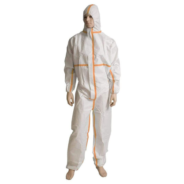 Bastion Coveralls LGE / White / 4/5/06 Bastion Microporous Coverall