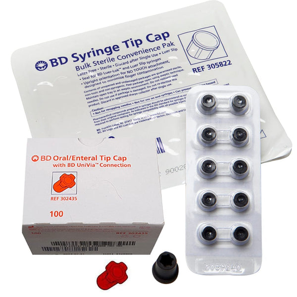 BD Medical Tip Caps Bungs and Accessories BD Syringe Tip Caps