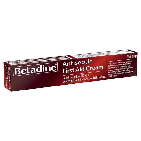 Betadine Betadine First Aid Cream 20g (Povidone Iodine)