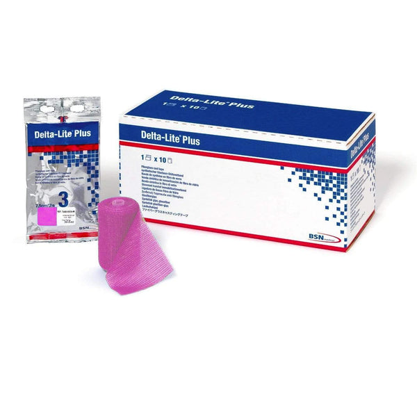 BSN Medical Synthetic Casting 10cm x 3.6m / Pink BSN Medical Delta-Lite Plus