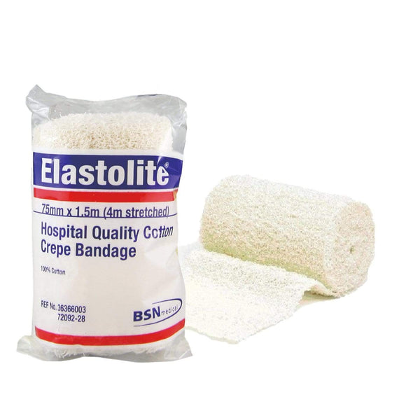 BSN Medical Crepe Bandages 10cm x 1.5m / Non Sterile BSN Medical Elastolite Bandage