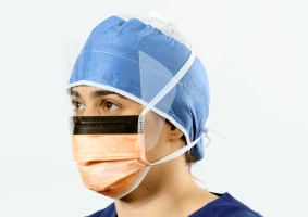 BSN Medical Face Masks Elite Visor / Tieback Mask / Level 3 Non Fluid Resistant BSN Medical Proshield Masks