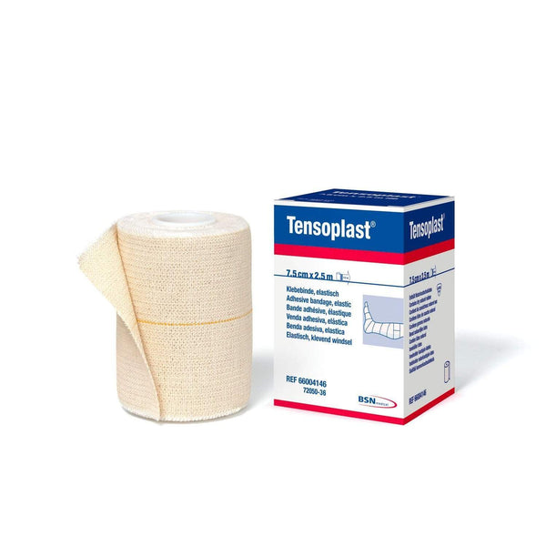BSN Medical Adhesive Compression Bandages 10cm x 2.5m / Standard Pack BSN Medical Tensoplast Elastic Adhesive Bandage