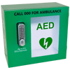 CARDIACT Alarmed Outdoor AED Cabinet with Lock 48 x 47 x 31cm