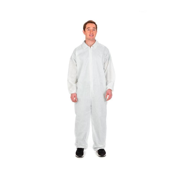Cardinal Health Coverall White Cardinal Heavy Weight Coverall
