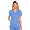 Cherokee Scrubs Top 2XL Cherokee Core Stretch 4710 Scrubs Top Womens V-Neck Ceil Blue