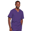 Cherokee Scrubs Top Cherokee Core Stretch 4725 Scrubs Top Unisex V-Neck Grape