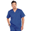 Cherokee Scrubs Top 2XL Cherokee Core Stretch 4743 Scrubs Top Mens V-Neck Galaxy Blue