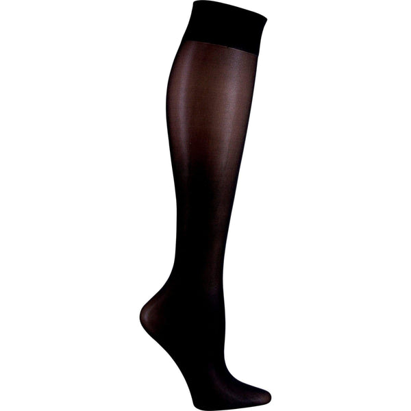 Cherokee Socks/Hosiery OS Cherokee FASHIONSUPPORT Socks Womens Knee High 12 mmHg Compression Black