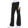 Cherokee Scrubs Pants 2XL / Regular Length Cherokee Flexibles 1031 Scrubs Pants Womens Mid Rise Knit Waist Pull-On Black