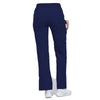 Cherokee Scrubs Pants Cherokee Flexibles 2085 Scrubs Pants Womens Mid Rise Knit Waist Pull-On Navy