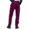 Cherokee Scrubs Pants Cherokee Form CK185 Scrubs Pant Men Wine