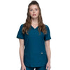 Cherokee Form CK840 Scrubs Top Women Blue