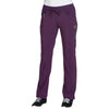 Cherokee Infinity 1123A Scrubs Pants Womens Low Rise Straight Leg Drawstring Eggplant