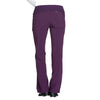 Cherokee Scrubs Pants Cherokee Infinity 1123A Scrubs Pants Womens Low Rise Straight Leg Drawstring Eggplant