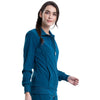 Cherokee Scrubs Jacket Cherokee Infinity 2391A Scrubs Jacket Womens Zip Front Warm-Up Caribbean Blue