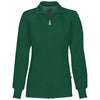 Cherokee Scrubs Jacket 2XL Cherokee Infinity 2391A Scrubs Jacket Womens Zip Front Warm-Up Hunter Green