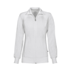 Cherokee Infinity 2391A Scrubs Jacket Womens Zip Front Warm-Up White