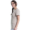 Cherokee Scrubs Top Cherokee Infinity 2624A Scrubs Top Womens Round Neck Khaki