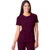 Cherokee Scrubs Top 2XL Cherokee Infinity 2624A Scrubs Top Womens Round Neck Wine