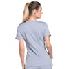 Cherokee Scrubs Top Cherokee Infinity 2625A Scrubs Top Womens Mock Wrap Grey