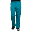 Cherokee Scrubs Pants 2XL / Regular Length Cherokee Infinity CK200A Scrubs Pants Mens Fly Front Teal Blue