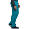 Cherokee Scrubs Pants Cherokee Infinity CK200A Scrubs Pants Mens Fly Front Teal Blue